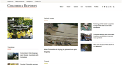 Desktop Screenshot of colombiareports.com